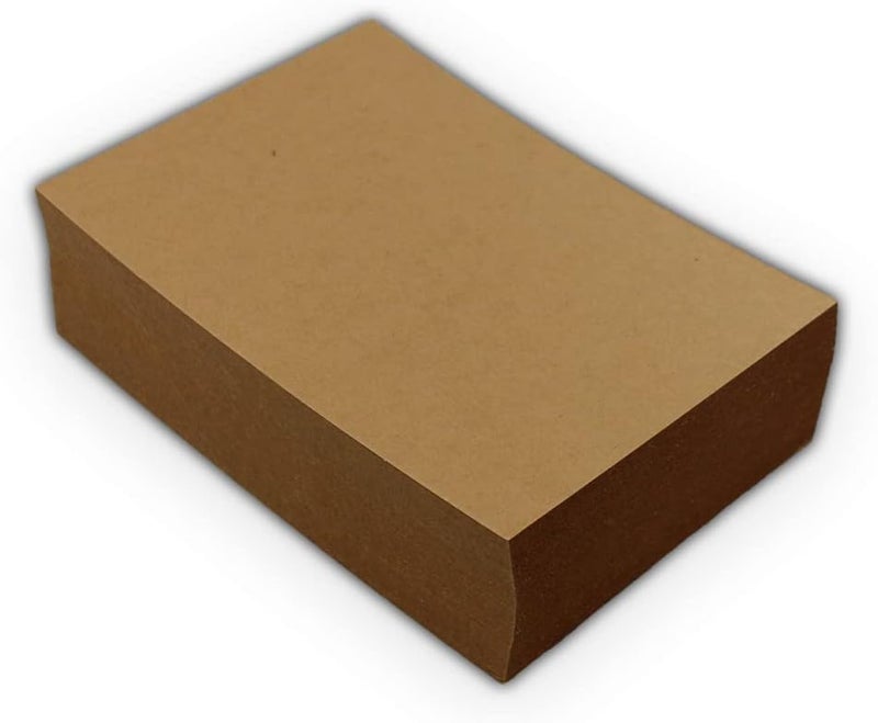 EcoSwift 50 5x7 Chipboard Cardboard Craft Scrapbook Material Scrapbooking Packaging Sheets Shipping Pads Inserts 5 inch x 7 inch Chip Board - Image 4